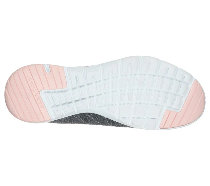 Skechers Flex Appeal 3.0 – Insiders – Grijs / Licht Roze (13067-GYLP)