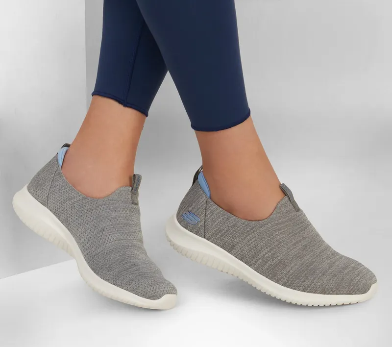 Skechers Ultra Flex – Gracious Touch – Grijs / Blauw (149170-GYBL)