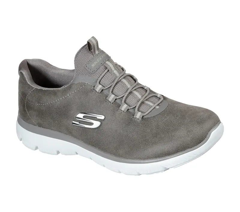 Skechers Summits – Oh So Smooth – Donker Taupe (149200-DKTP)