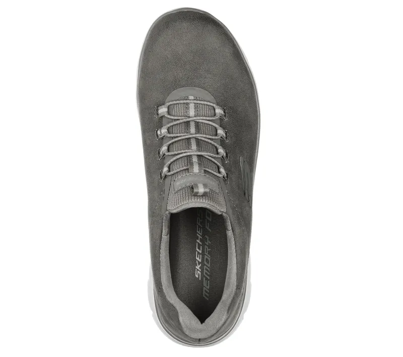 Skechers Summits – Oh So Smooth – Donker Taupe (149200-DKTP)