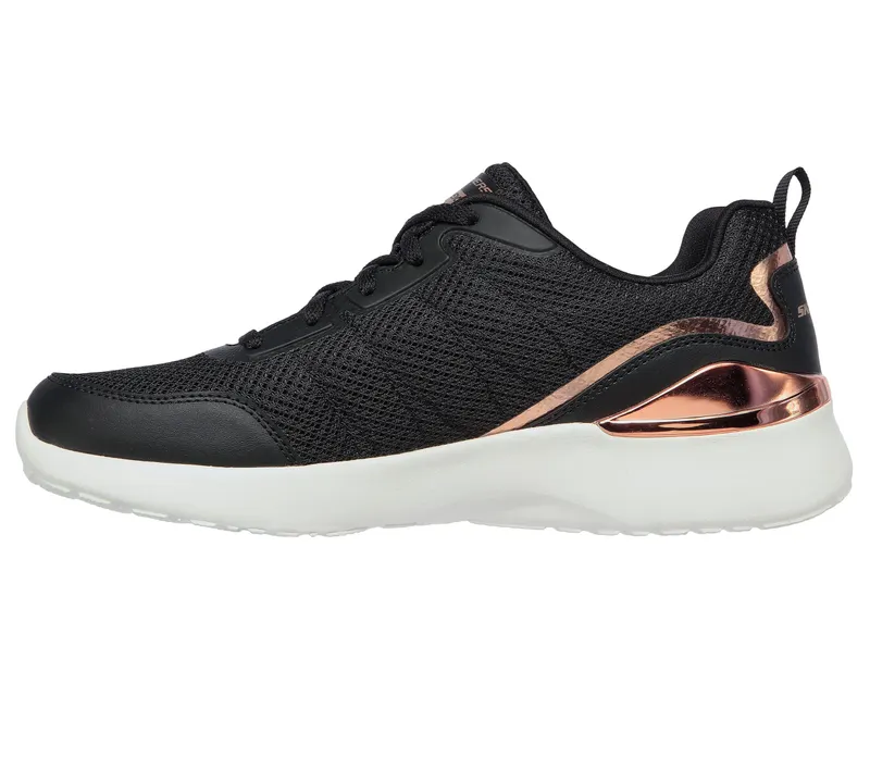 Skechers Skech-Air Dynamight – The Halcyon – Zwart / Roos Goud (149660-BKRG)
