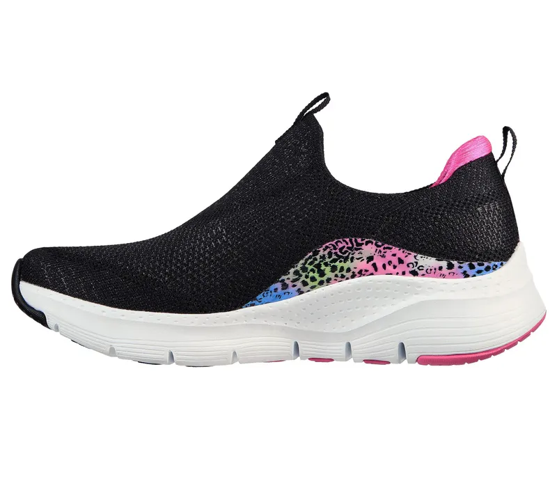Skechers Skechers Arch Fit – Big Dreams – Zwart / Heet Roze (149715-BKHP)