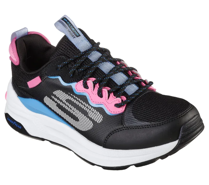 Skechers Global Jogger – Fresh Strike – Blk / Blu / Pnk (149770-BBLP)