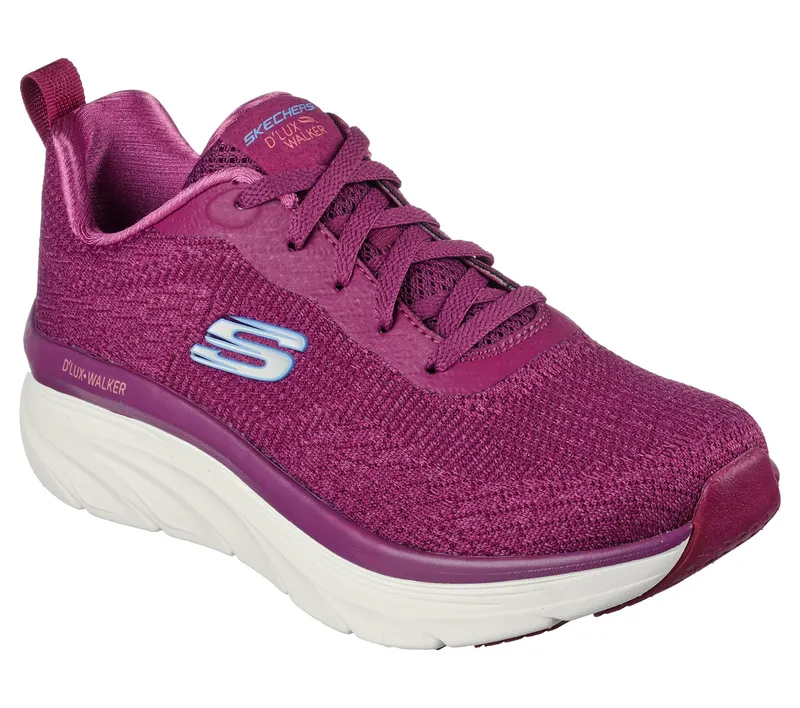 Skechers Relaxed Fit: D’Lux Walker – Daily Beauty – Pruim (149815-PLUM)