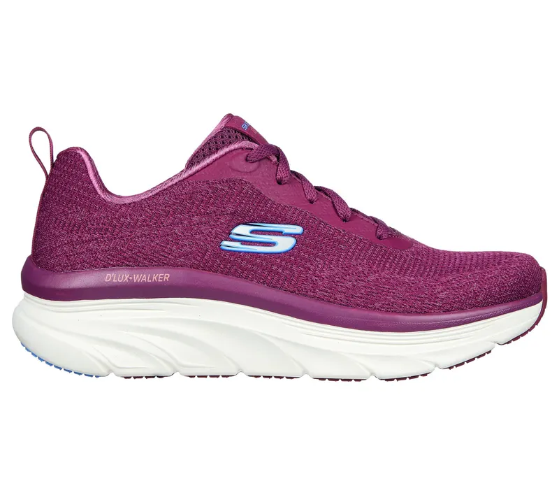 Skechers Relaxed Fit: D’Lux Walker – Daily Beauty – Pruim (149815-PLUM)