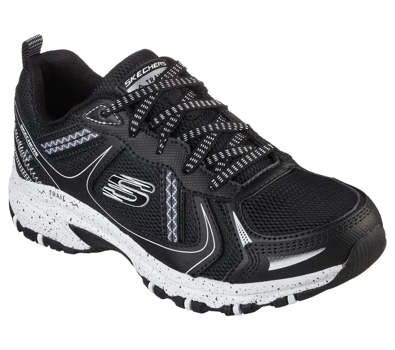 Skechers Hillcrest – Vast Adventure – Zwart / Wit (149820-BKW)