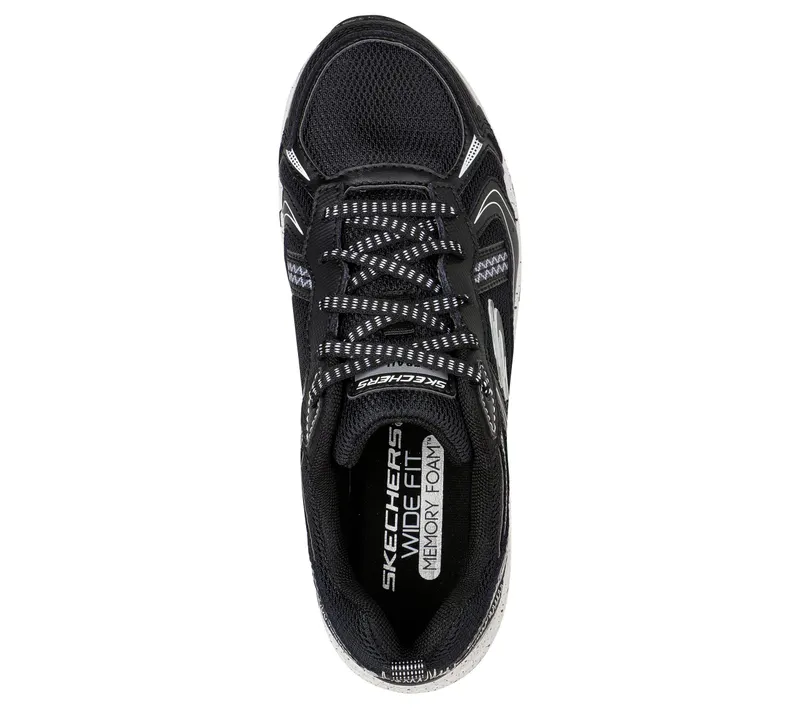 Skechers Hillcrest – Vast Adventure – Zwart / Wit (149820-BKW)