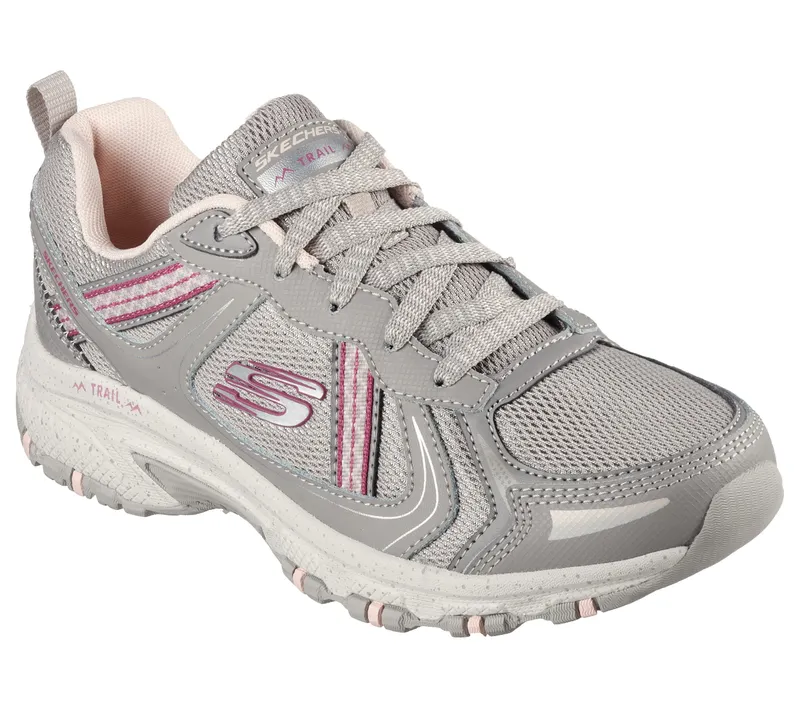 Skechers Hillcrest – Vast Adventure – Natuurlijk / Purper (149820-NTPR)
