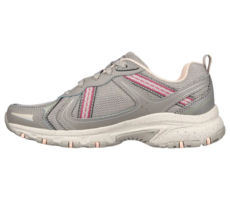 Skechers Hillcrest – Vast Adventure – Natuurlijk / Purper (149820-NTPR)