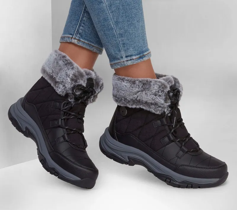 Skechers Relaxed Fit: Trego – Winter Feelings – Zwart (167431-BLK)