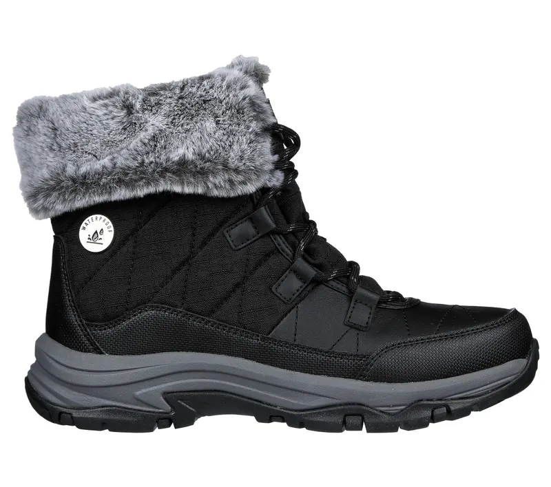 Skechers Relaxed Fit: Trego – Winter Feelings – Zwart (167431-BLK)