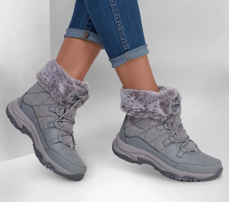 Skechers Relaxed Fit: Trego – Winter Feelings – Grijs (167431-GRY)