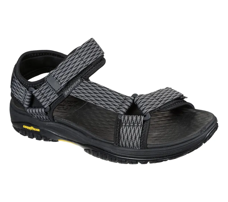 Skechers Relaxed Fit: Lomell – Rip Tide – Zwart / Grijs (204351-BKGY)