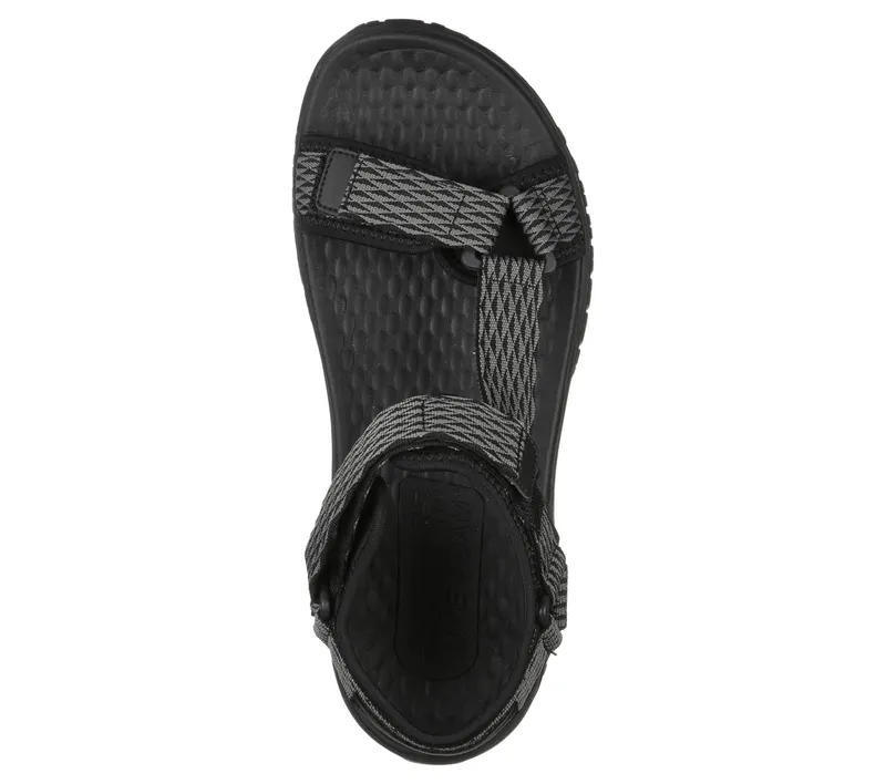 Skechers Relaxed Fit: Lomell – Rip Tide – Zwart / Grijs (204351-BKGY)