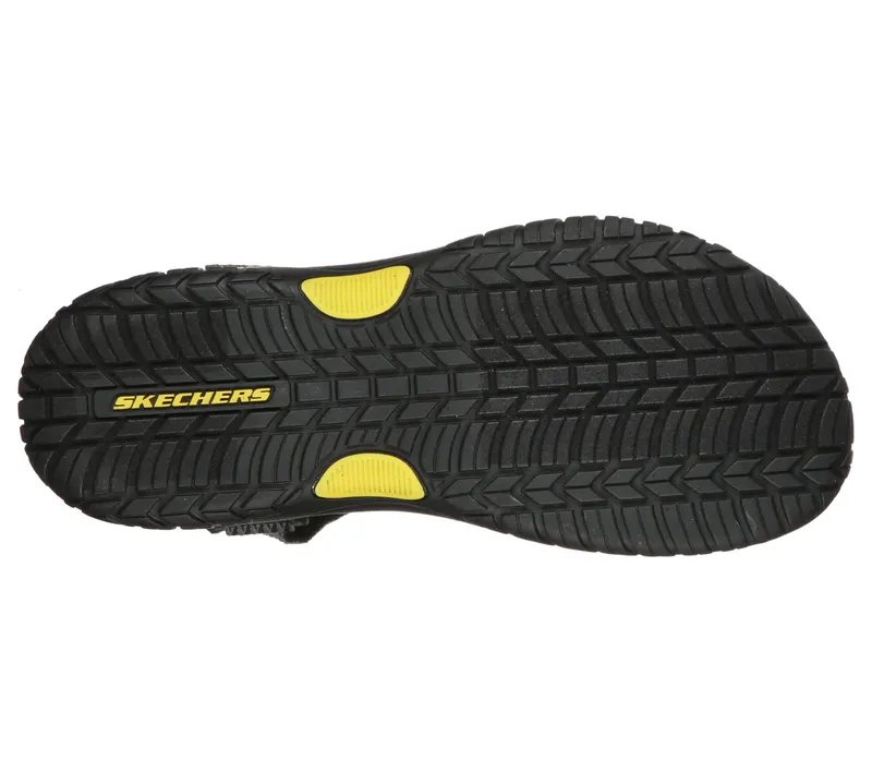 Skechers Relaxed Fit: Lomell – Rip Tide – Zwart / Grijs (204351-BKGY)