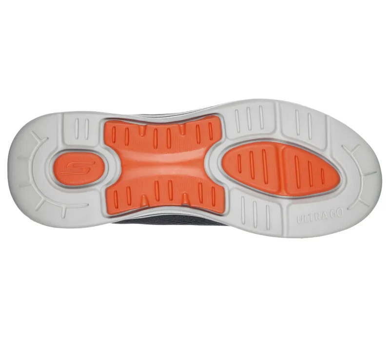 Skechers Skechers GOwalk Arch Fit – Idyllic – Houtskool / Oranje (216116-CCOR)