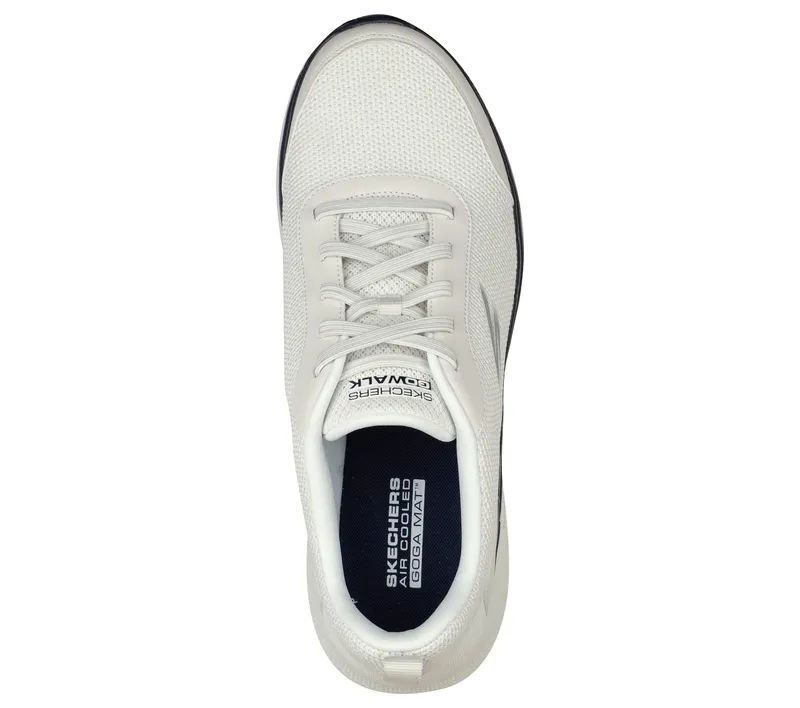 Skechers GO WALK 6 – Bold Knight – Wit / Marine (216204-WNV)