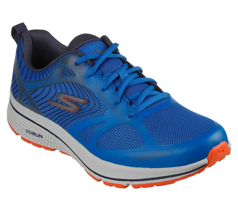 Skechers GOrun Consistent – Fleet Rush – Blauw / Oranje (220035-BLOR)