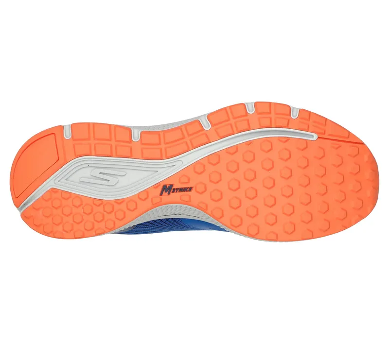 Skechers GOrun Consistent – Fleet Rush – Blauw / Oranje (220035-BLOR)