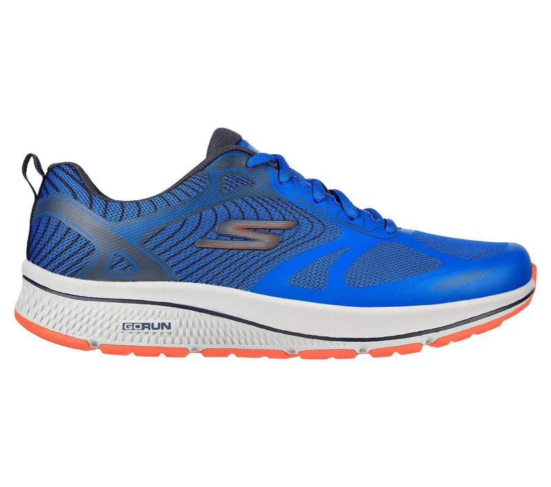 Skechers GOrun Consistent – Fleet Rush – Blauw / Oranje (220035-BLOR)