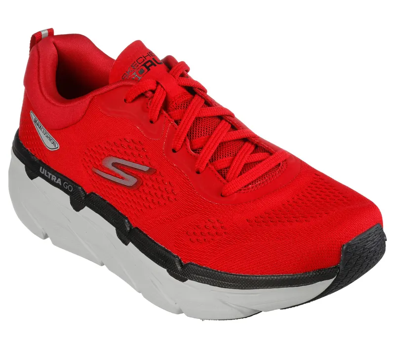 Skechers Max Cushioning Premier – Perspective – Rood / Zwart (220068-RDBK)