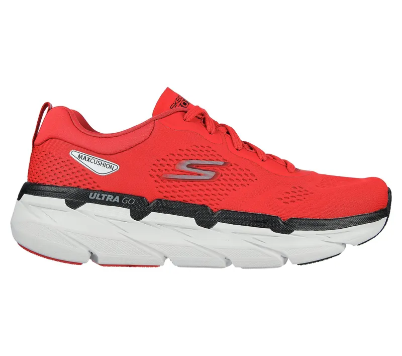 Skechers Max Cushioning Premier – Perspective – Rood / Zwart (220068-RDBK)