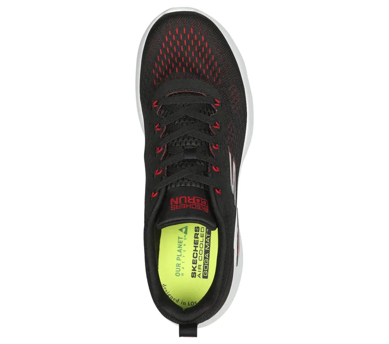 Skechers GO RUN Lite – Zwart / Rood (220894-BKWR)