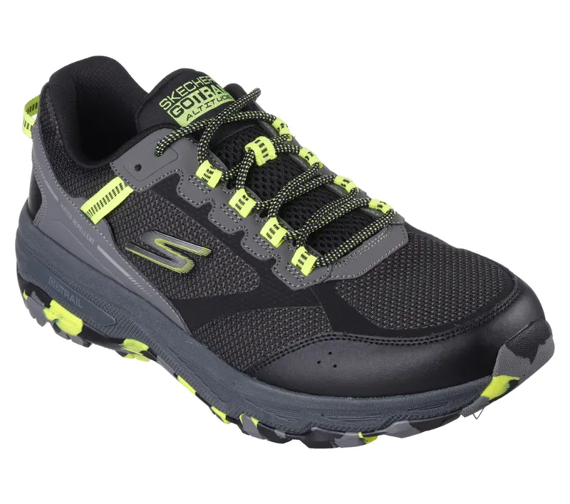 Skechers GO RUN Trail Altitude – Marble Rock 2.0 – Zwart / Limoen (220917-BKLM)