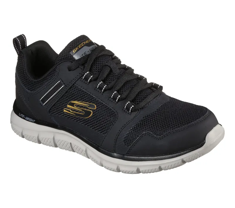 Skechers Track – Knockhill – Zwart / Goud (232001-BKGD)