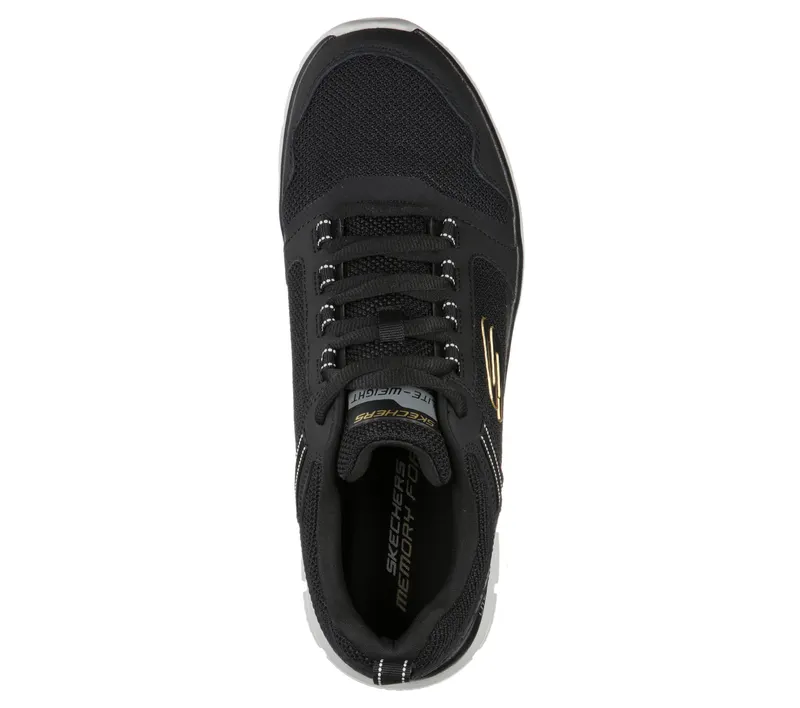 Skechers Track – Knockhill – Zwart / Goud (232001-BKGD)