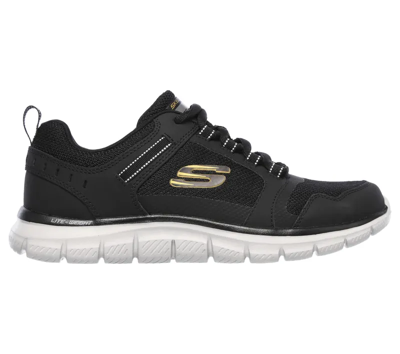 Skechers Track – Knockhill – Zwart / Goud (232001-BKGD)