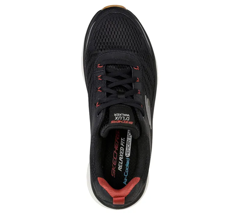 Skechers Relaxed Fit: D’Lux Walker – Zwart (232044-BLK)