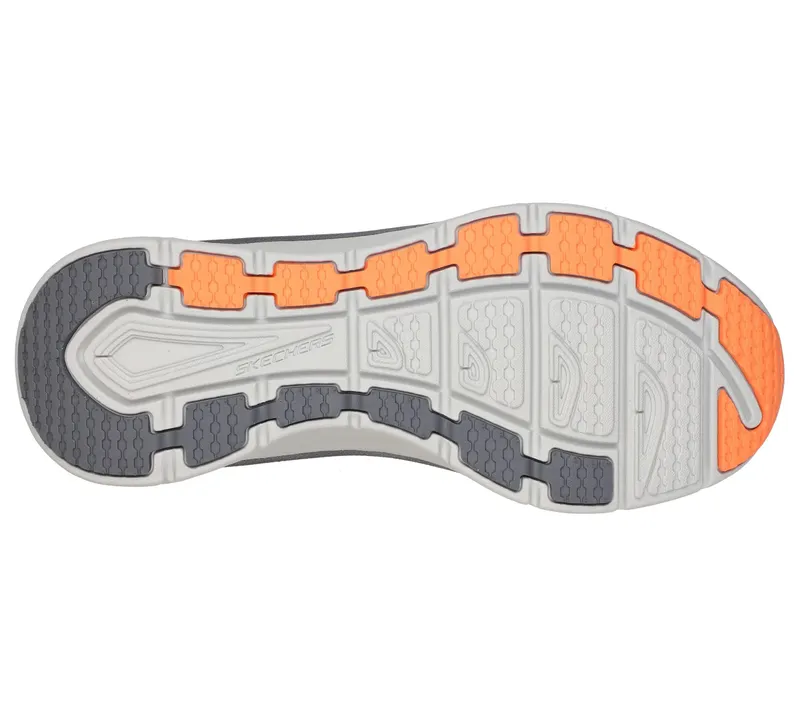 Skechers Relaxed Fit: D’Lux Walker – Scrambler – Marine / Oranje (232264-NVOR)