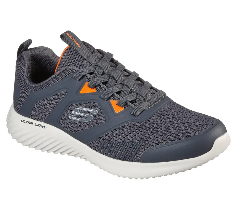 Skechers Bounder – High Degree – Houtskool / Oranje (232279-CCOR)