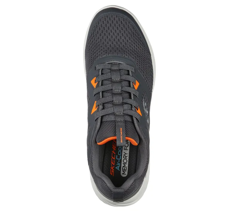 Skechers Bounder – High Degree – Houtskool / Oranje (232279-CCOR)