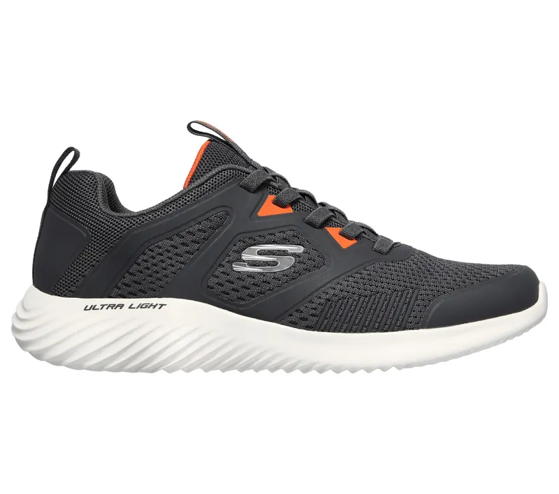 Skechers Bounder – High Degree – Houtskool / Oranje (232279-CCOR)
