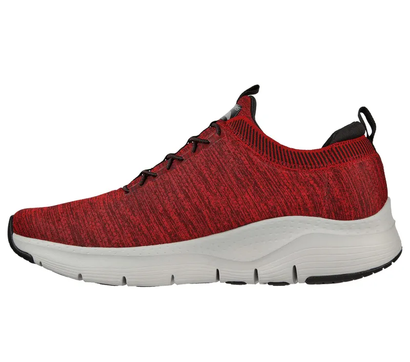 Skechers Arch Fit – Waveport – Rood / Zwart (232301-RDBK)