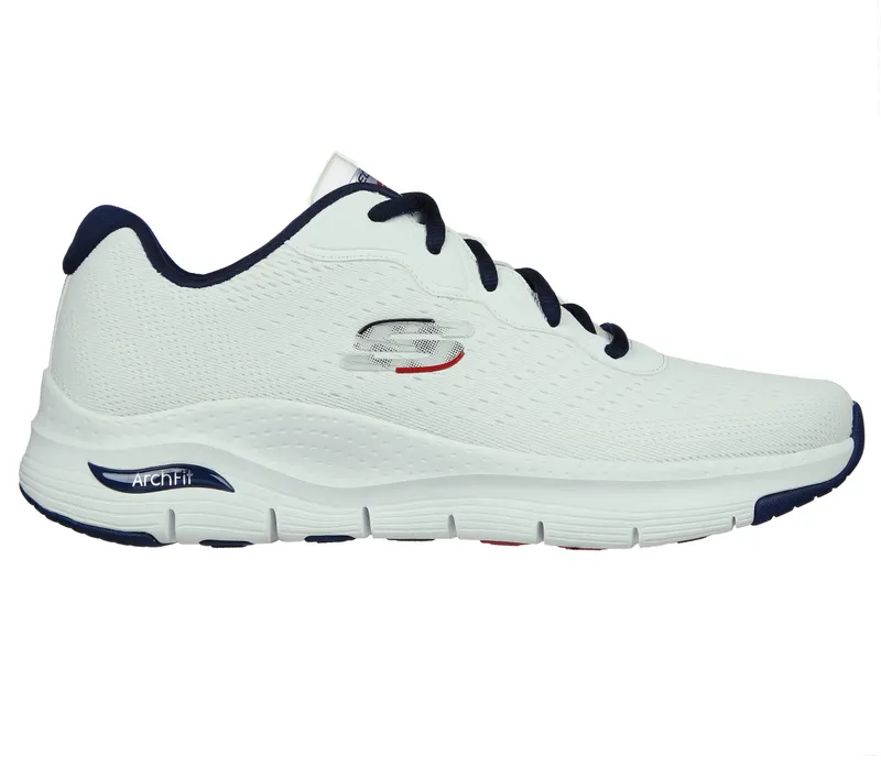 Skechers Arch Fit – Wit / Marine (232303-WNVR)