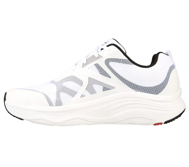 Skechers Relaxed Fit: D’Lux Fitness – Wit / Zwart / Rood (232357-WBRD)