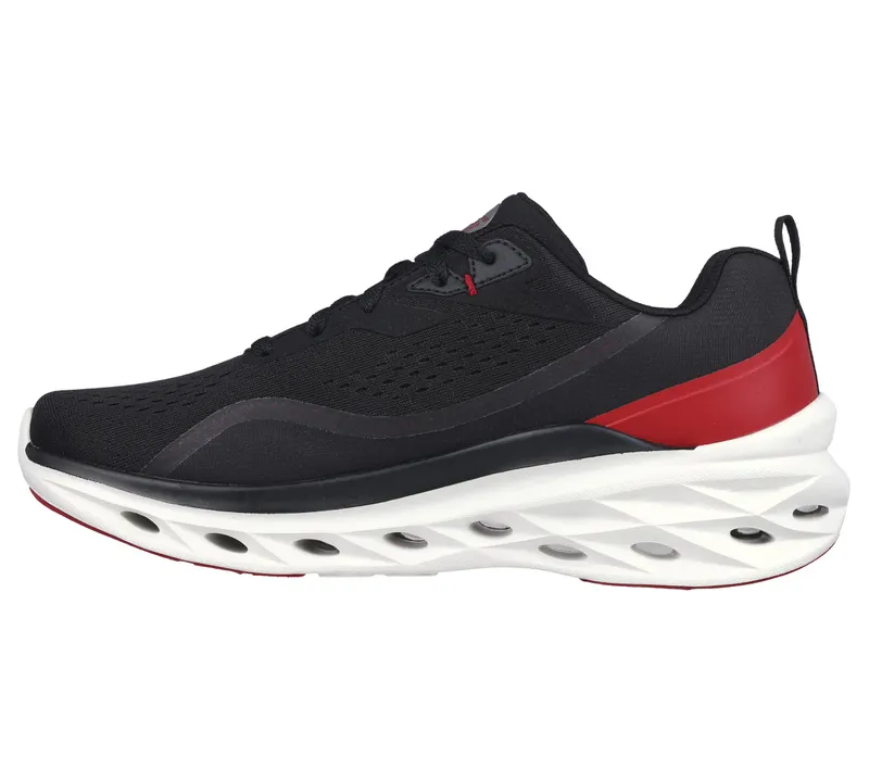 Skechers Glide Step Swift – Midio – Zwart / Rood (232636-BKRD)