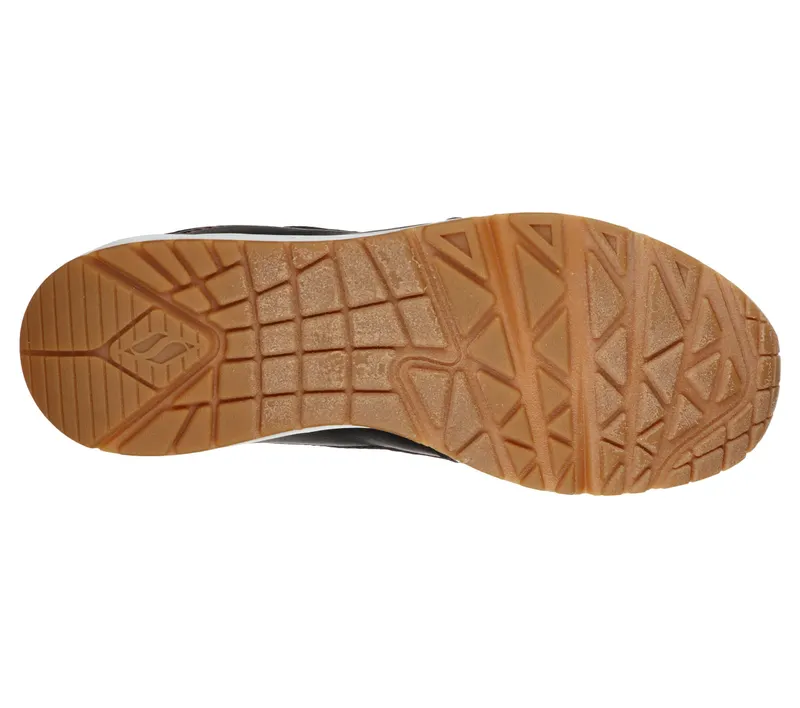 Skechers Uno – Fastime – Zwart / Rood (237016-BKRD)