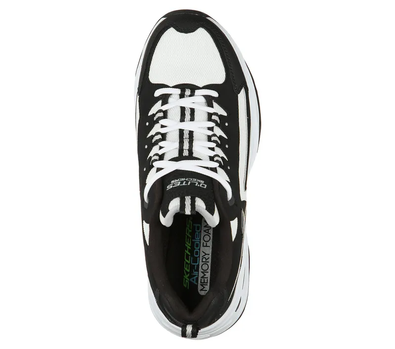 Skechers D’Lites 4.0 – Zwart / Wit (237225-BKW)