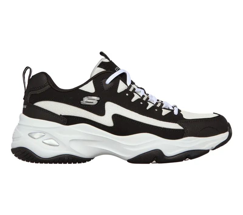 Skechers D’Lites 4.0 – Zwart / Wit (237225-BKW)