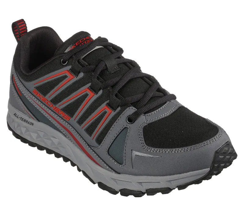 Skechers Escape Plan – Road Peak – Zwart / Rood (237327-BKRD)