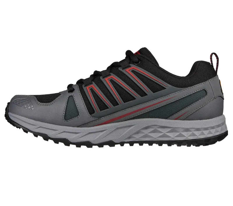 Skechers Escape Plan – Road Peak – Zwart / Rood (237327-BKRD)