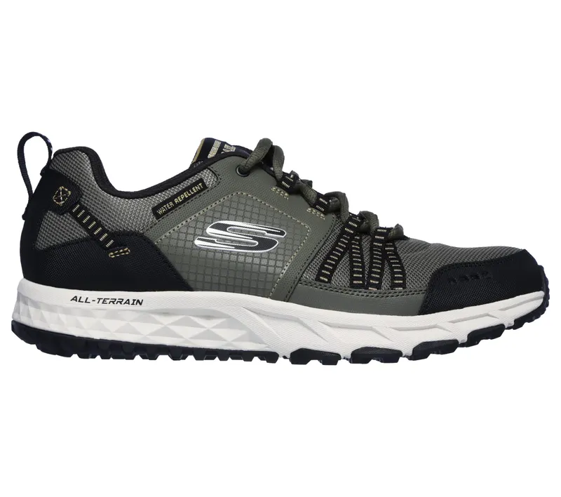 Skechers Escape Plan – Olijf / Zwart (51591-OLBK)