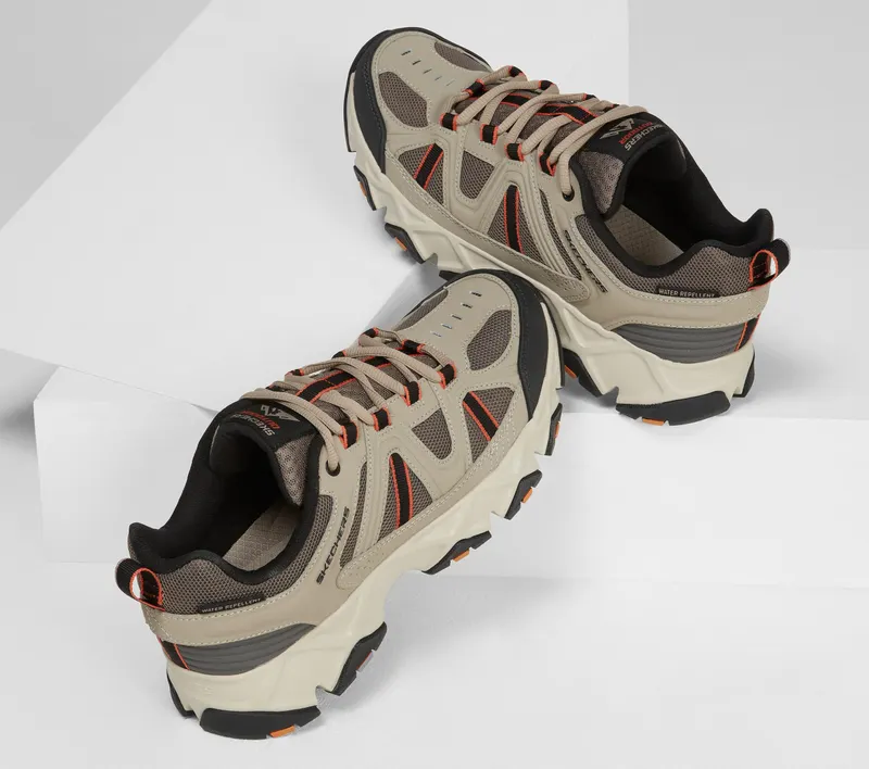 Skechers Relaxed Fit: Crossbar – Taupe / Zwart (51885-TPBK)