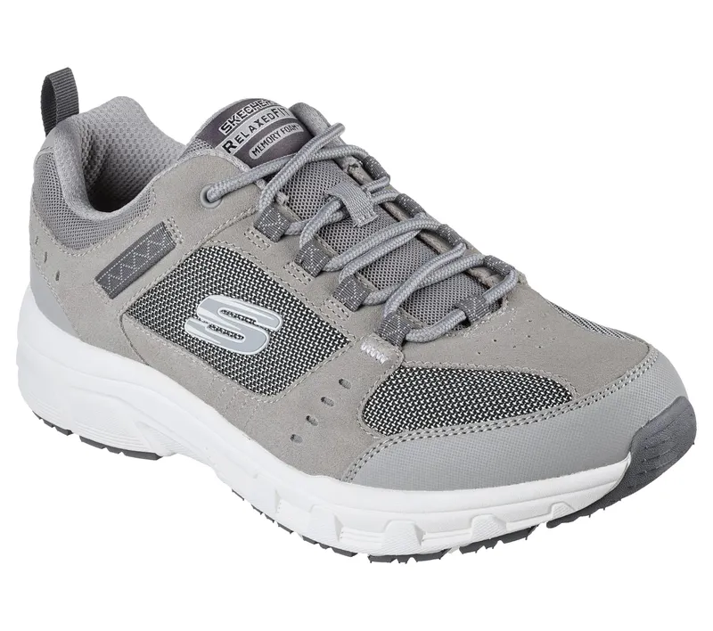 Skechers Relaxed Fit: Oak Canyon – Grijs / Wit (51893-GYW)