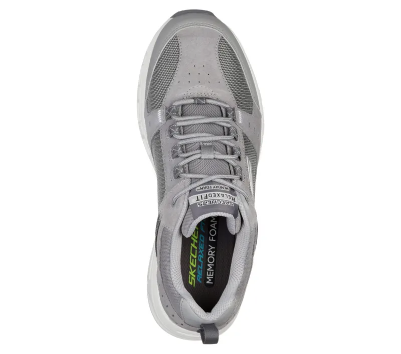 Skechers Relaxed Fit: Oak Canyon – Grijs / Wit (51893-GYW)