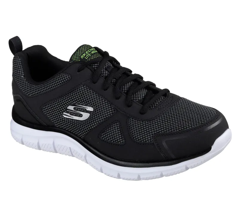Skechers Track – Bucolo – Zwart / Wit (52630-BKW)